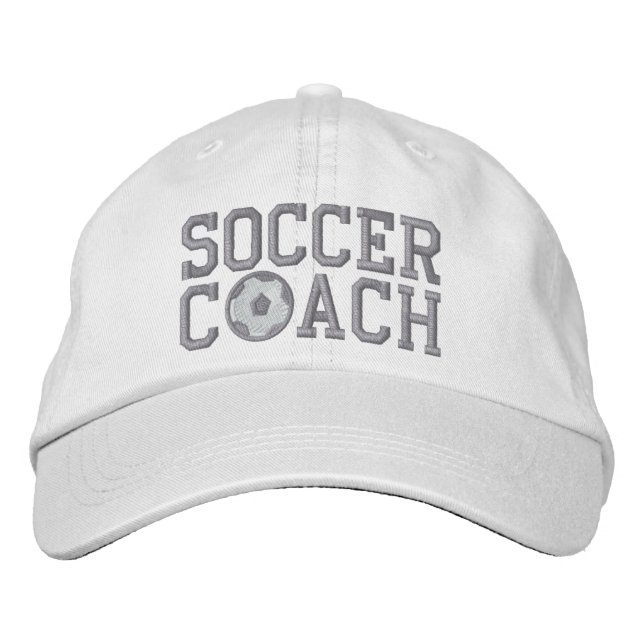 Casquette entraîneur de football (Devant)