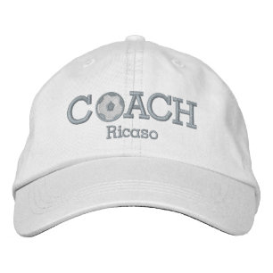 Casquette entraîneur de football personnalisé