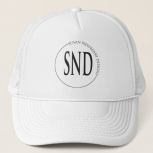 Casquette Entreprise de logo personnalisé simple