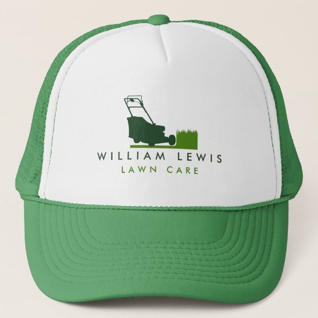 Casquette Entretien de pelouse moderne Paysage simple Double (Devant)