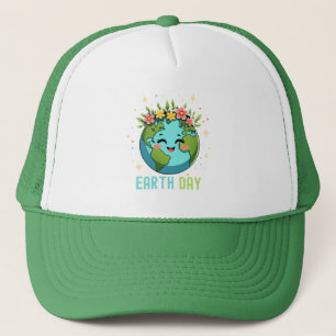 Casquette Environnement jour des terres Terre mignonne Avec