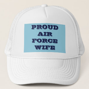 Casquette Épouse de l'armée de l'air fière chapeau