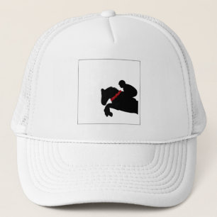Casquette Équestre Cheval Show Rider Jumper Red Roses