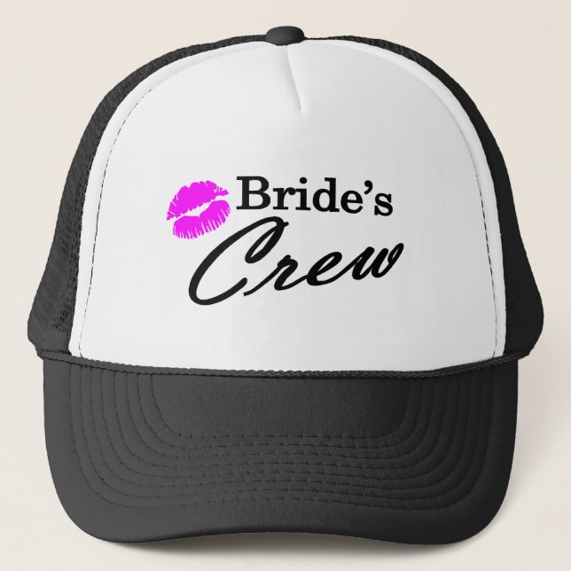 Casquette Équipage de jeunes mariées (Devant)