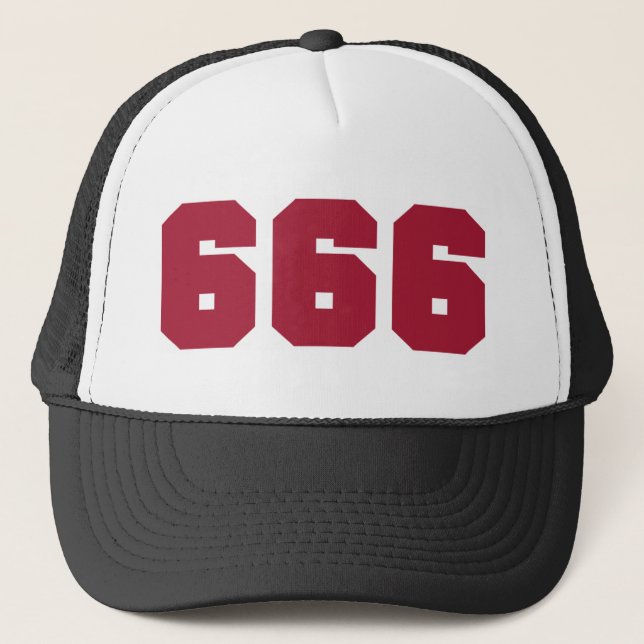Casquette Équipe 666 (Devant)
