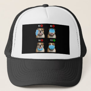 Casquette Équipe cycliste English Bulldog Right Wear Face Ma