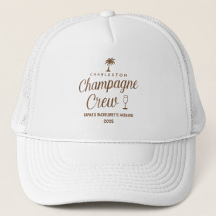 Casquette Équipe de Bachelorette Charleston Champagne person