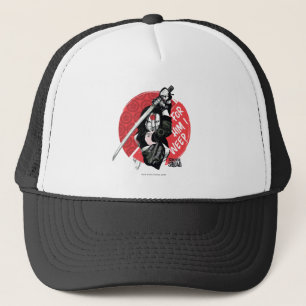 Casquette Équipe de suicide Katana "Pour Lui, je pleure"
