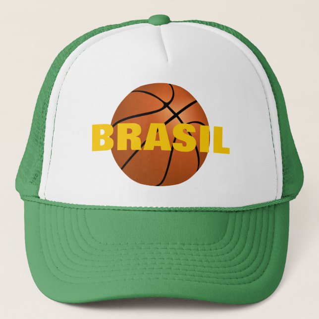 Casquette Équipe du Brésil de basket-ball (Devant)