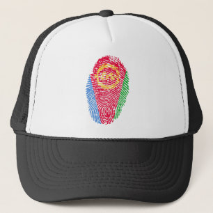 Casquette Erythrée Drapeau Empreinte du drapeau Identité du