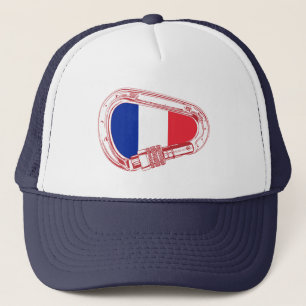 Casquette Escalade Drapeau France Carabiner