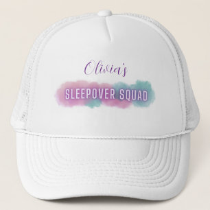 Casquette "Escouade de couchette" personnalisée Couleurs p