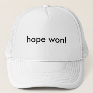 Casquette espoir gagné !