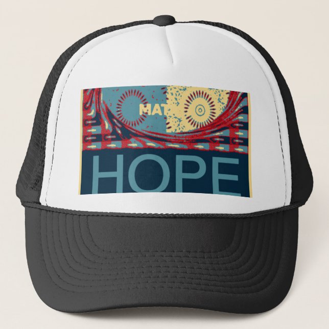Casquette Espoir Pacifique : Un Design Calme Hakuna Matata (Devant)
