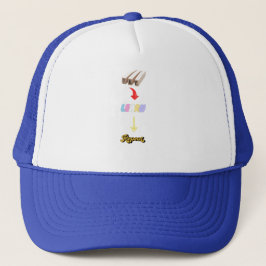 Casquette Essaie. Apprenez. Recommencer. Cycle de croissance