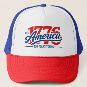 Casquette Est 1776 Amérique 250 Ans Jeune Fête De L'Indépend