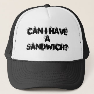 Casquette Est-ce que je peux prendre un sandwich ?