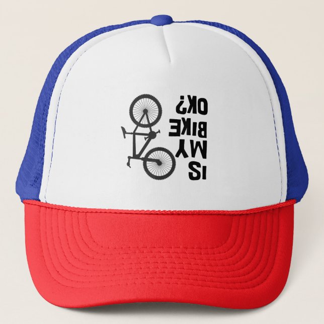 Casquette Est Mon Vélo OK Funny VTT (Devant)