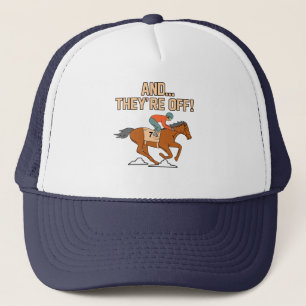Casquette Et ils sont hors cheval Racing Barrel Racer Chevau
