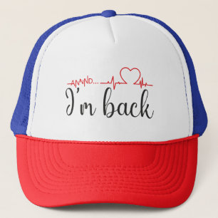 Casquette Et... Je suis de retour ! Citation du survivant de