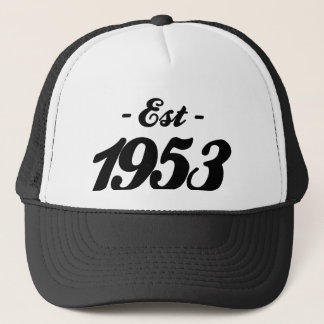 Casquette établi 1953 - anniversaire