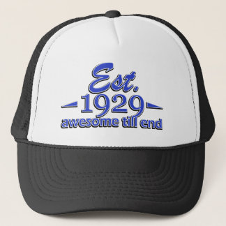 Casquette Établi en 1929