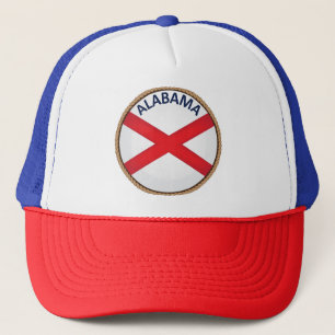 Casquette État de l'Alabama Drapeau Chat de camion de phoque