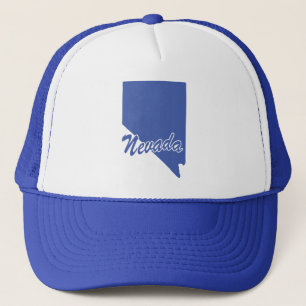 Casquette État Du Nevada Forme Trucker Chapeau