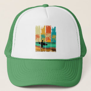 Casquette été plage vintage