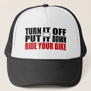 Casquette Éteins-Le, Pose-Le, Ride Ton Vélo