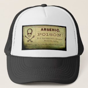 Casquette Étiquette Arsenic désorganisé