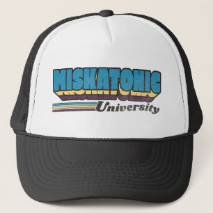 Casquette Étiquette rétro de l'Université Miskatonic