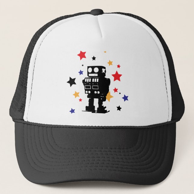 Casquette Étoile de robot (Devant)
