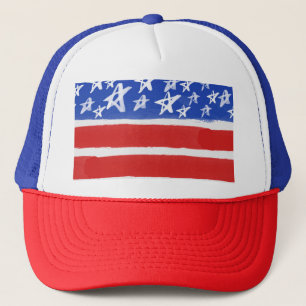 Casquette Étoiles et bandes, Patriotique, Place du 4 juillet