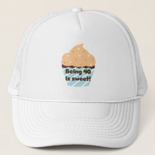 Casquette Etre 40 est Sweet Birthday T-shirts et cadeaux