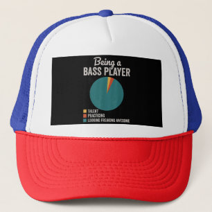 Casquette Être un musicien bassis Funny Bass Guitar Joueur