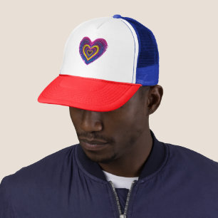 Casquette Étui iPhone / iPad Cœur Anatomique Néon