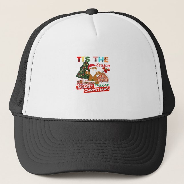 Casquette Everyone Loves A At Christmas Christmas Santas Com (Devant)