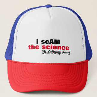 Casquette Evil Dr Antony Fauci J'escroque la science "je sui