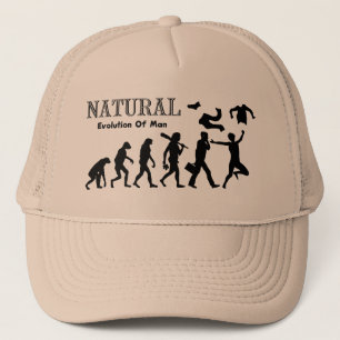 Casquette Évolution De L'Homme Libéré (Homme Naturiste)