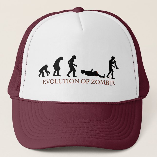 Casquette Évolution de Zombie (Devant)
