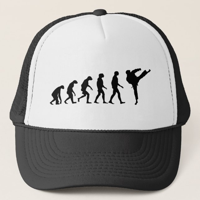 Casquette Évolution du karaté (Devant)
