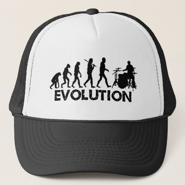 Casquette Évolution d'un batteur (Devant)