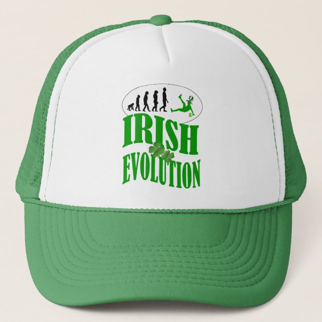 Casquette Évolution irlandaise (Devant)