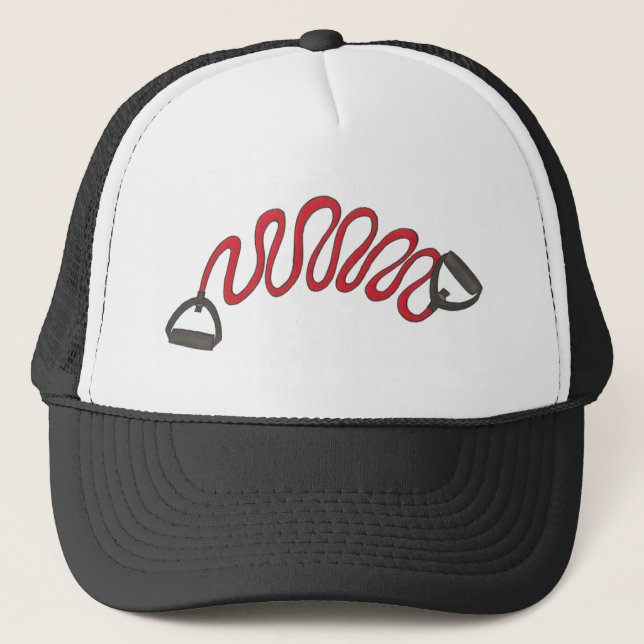 Casquette Exercice de résistance Bande Fitness Athlète (Devant)