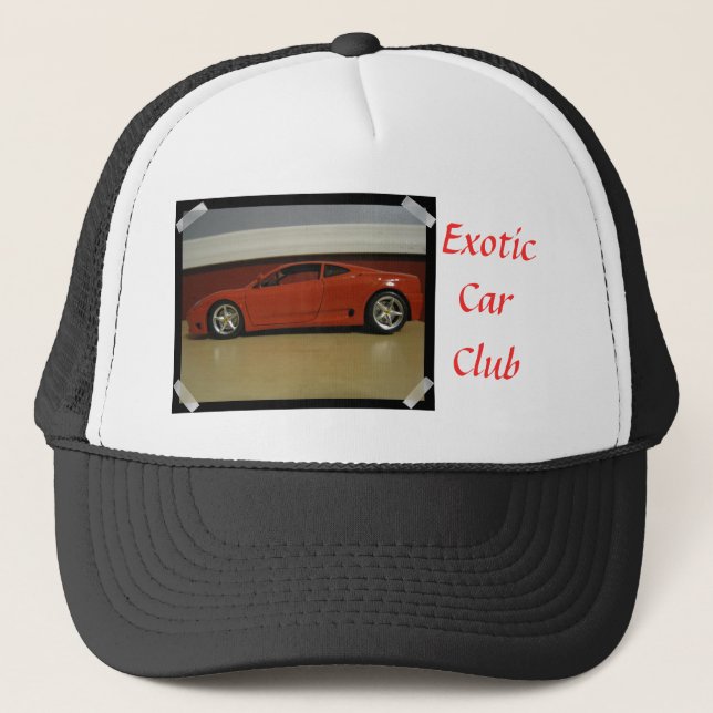 Casquette exotique de club de voiture (Devant)