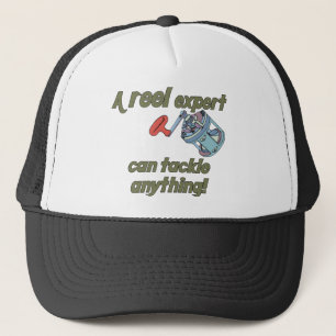 Casquette Expert en bobines de pêche