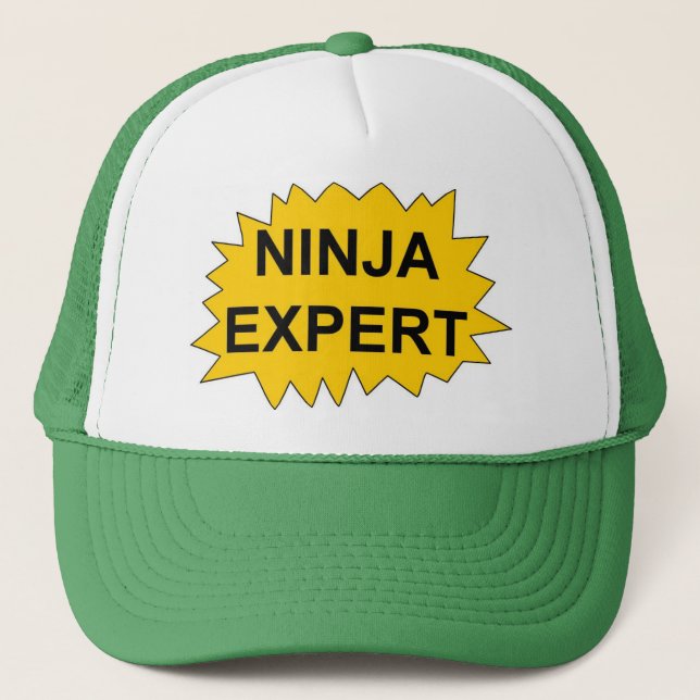 CASQUETTE EXPERT EN MATIÈRE DE NINJA (Devant)