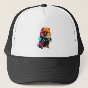 Casquette Explorateur Poméranien Cybernétique du Futur