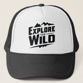 Casquette Explorez la nature